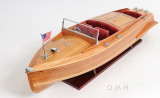 Wooden Model Boat Chris Craft Runabout